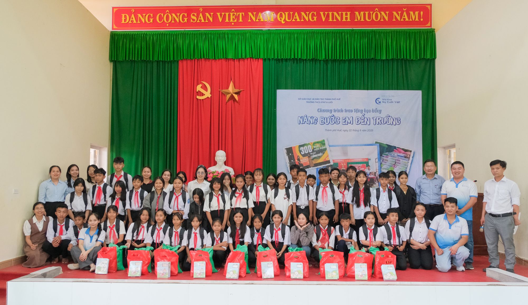 dự án nâng bước em đến trường 2025 a lưới