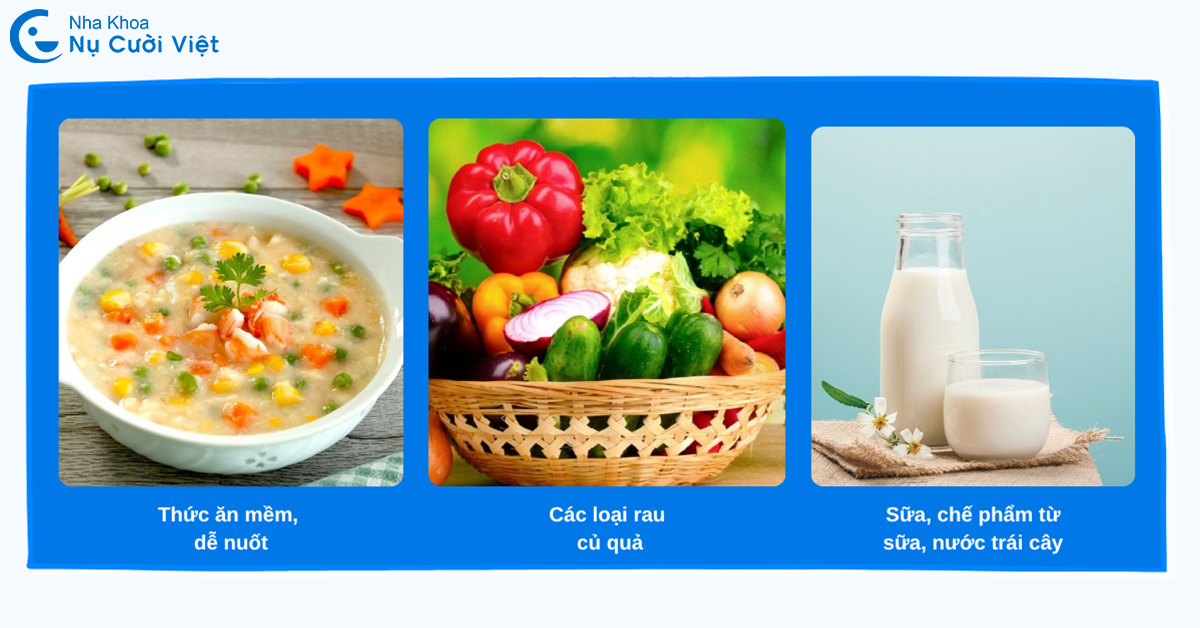 ăn gì sau khi lấy tủy răng xong