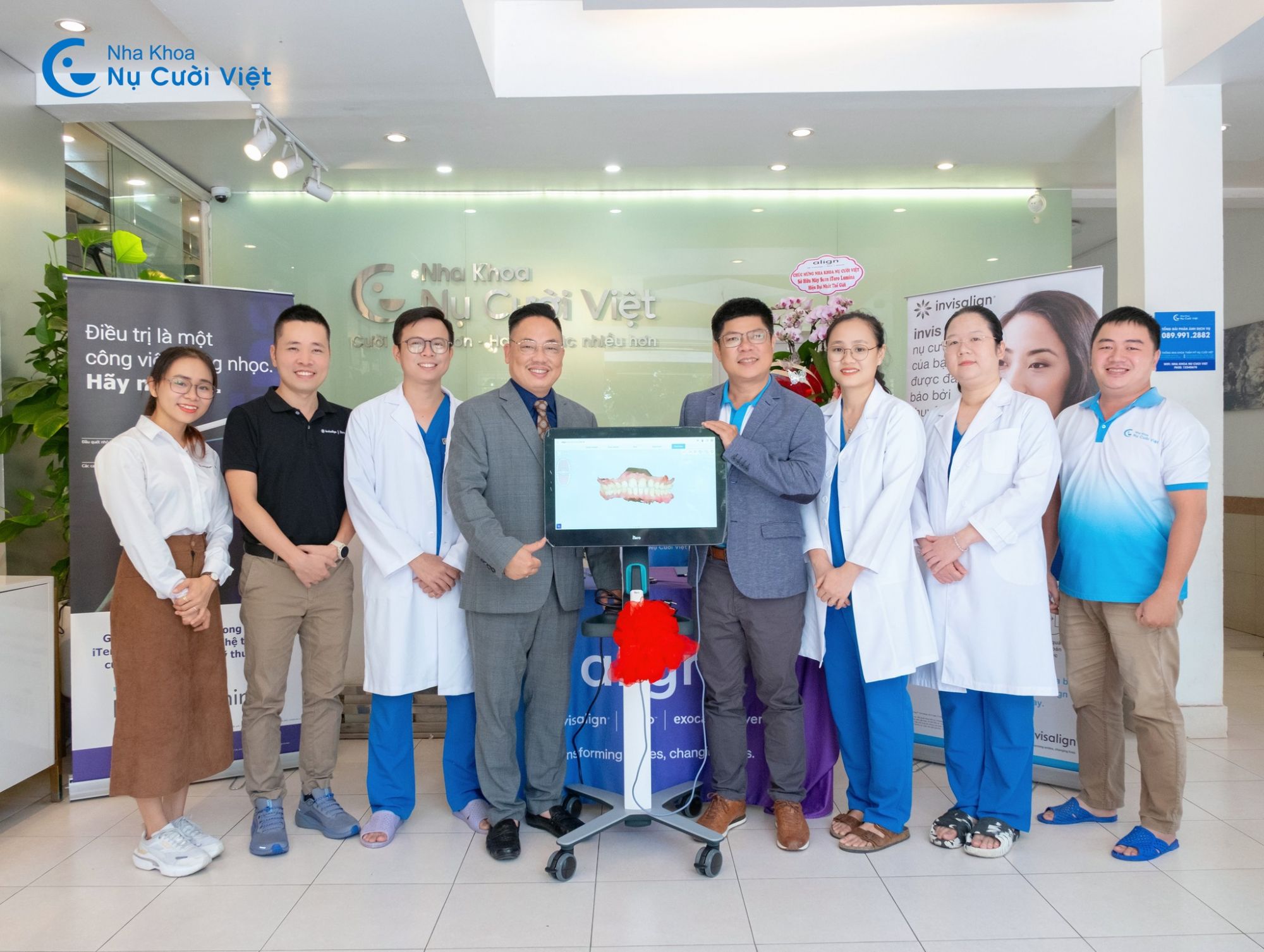 công nghệ quét dấu răng lumina itero tại nụ cười việt