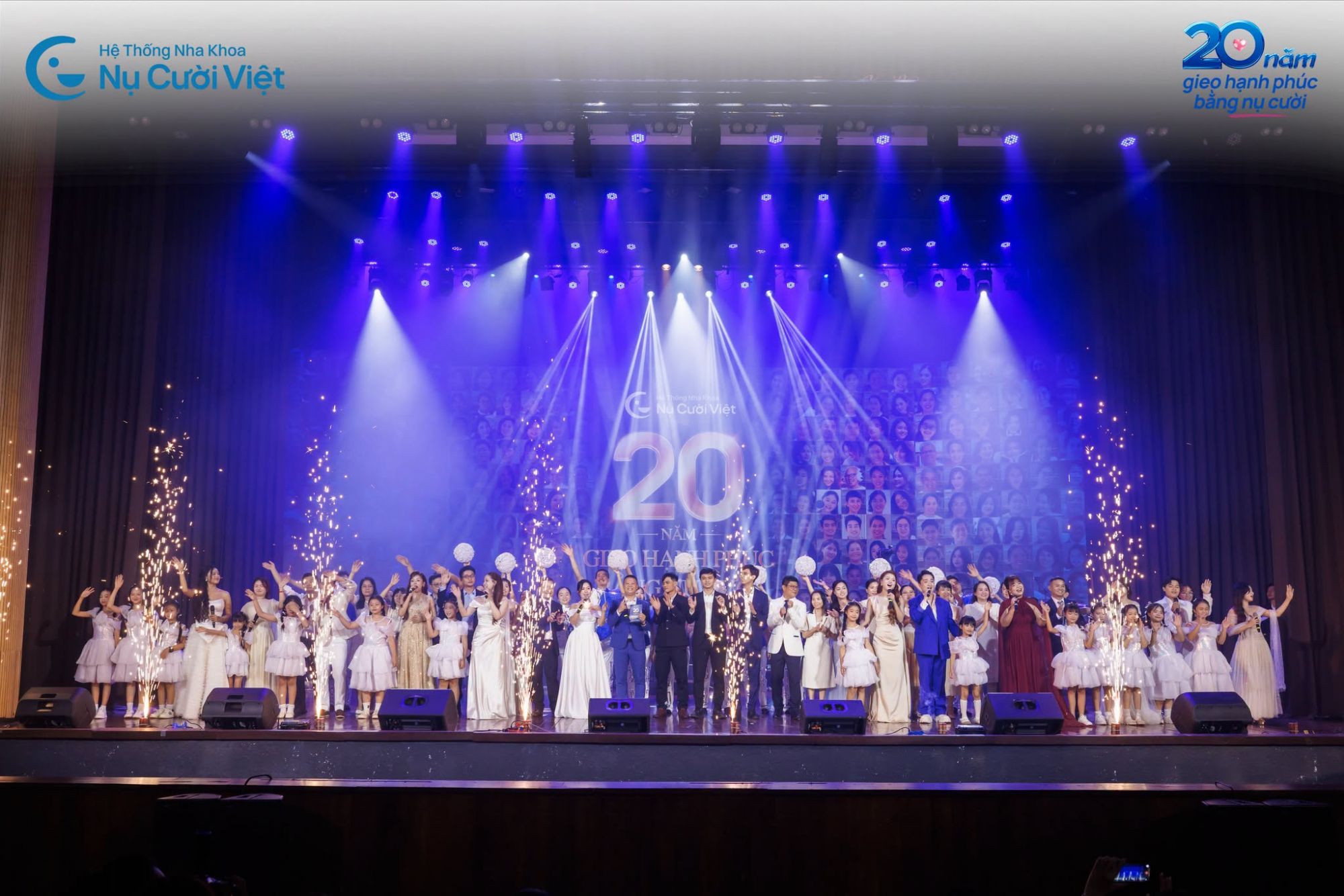 Nụ Cười Việt - Gala kỷ niệm 20 năm thành lập Hệ thống Nha khoa Nụ Cười Việt: 20 năm gieo hạnh phúc bằng nụ cười