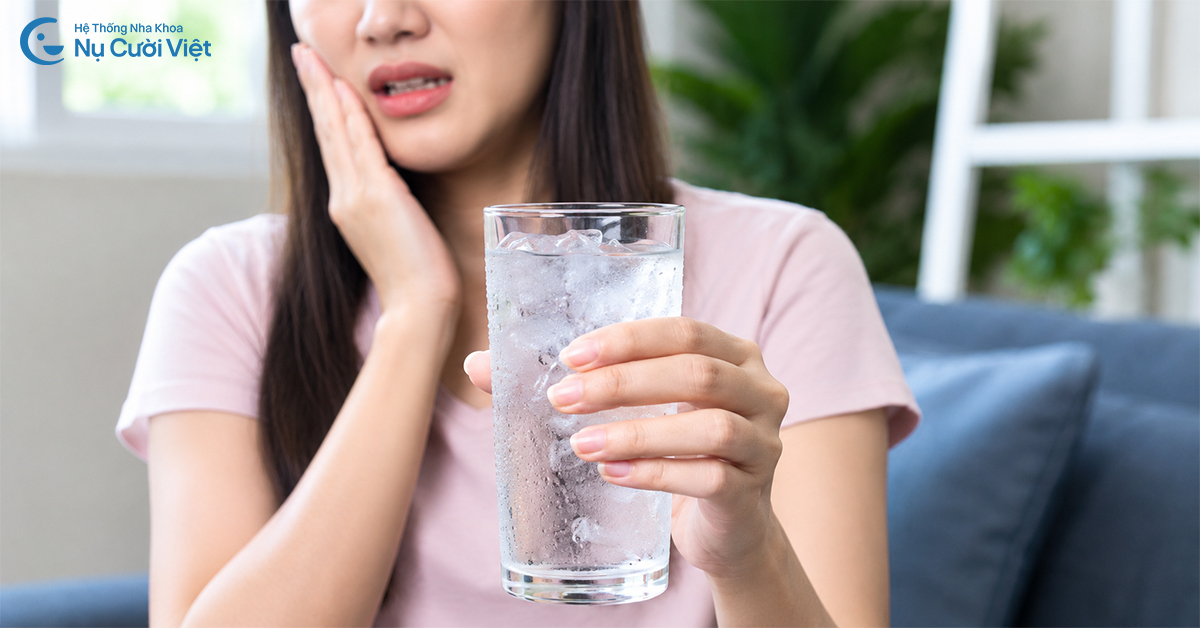 kiêng nước đá sau khi làm răng sứ