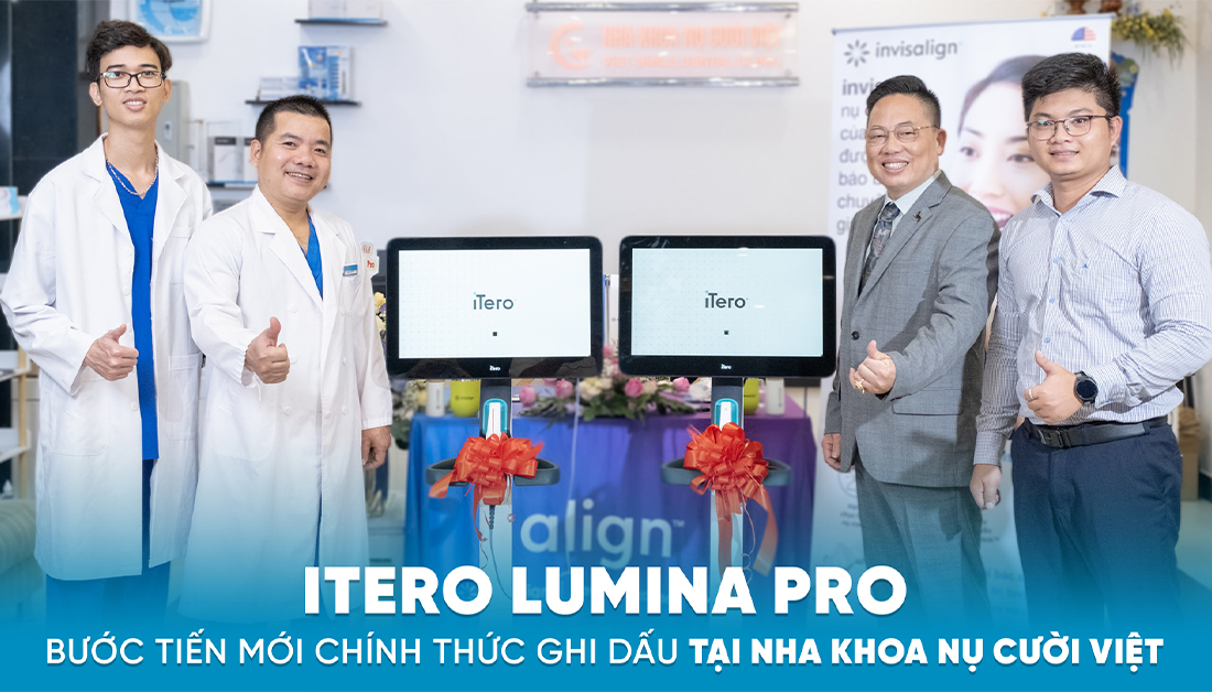 lấy dấu răng itero lumina pro nha khoa nụ cười việt