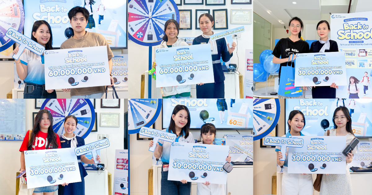ngày hội niềng răng back to school ưu đãi