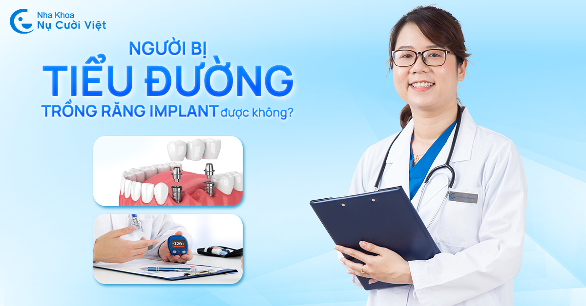 người bị tiểu đường có trồng implant được không