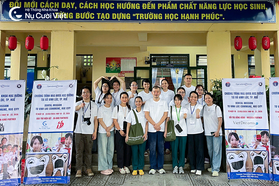 Nụ Cười Việt - HÀNH TRÌNH Ý NGHĨA “NHA KHOA HỌC ĐƯỜNG HUẾ 2026”: CHĂM SÓC NỤ CƯỜI CHO 2.311 EM HỌC SINH TẠI XÃ VINH LỘC (TP. HUẾ)