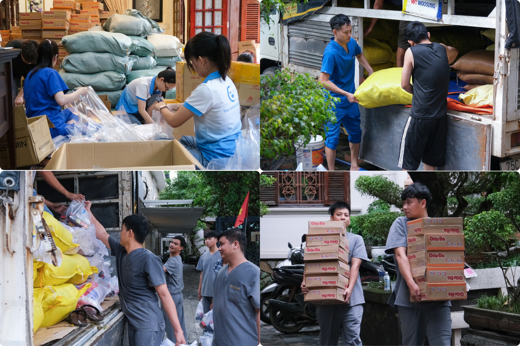 khẩn trường lội lụt