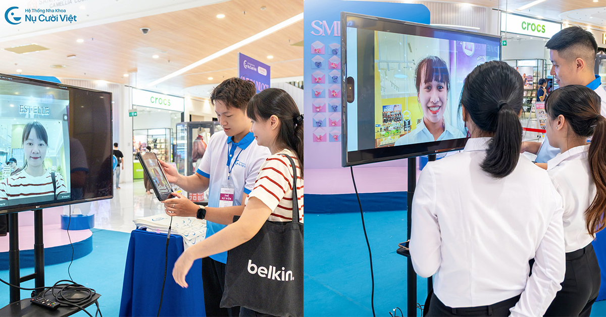 smile view tại sự kiện nàng ơi cười lên