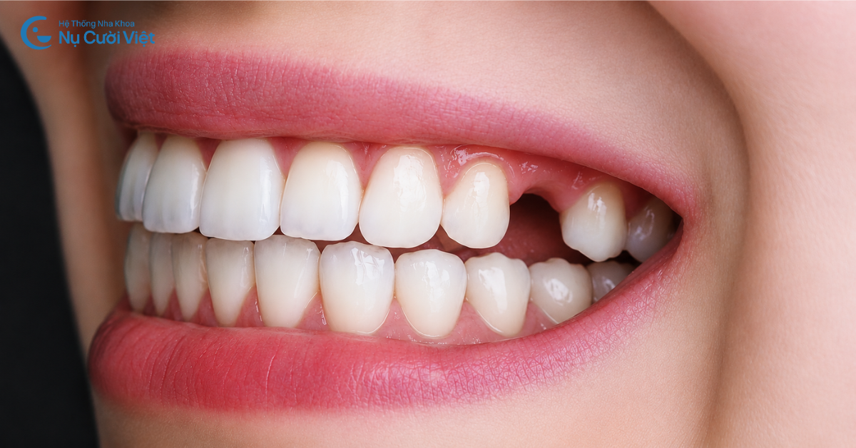 trường hợp nên làm cầu răng sứ